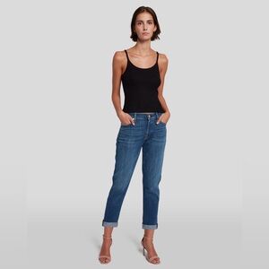 7 FOR ALL MANKIND JOSEFINA BOYFRIEND FIT IN BROKEN TWILL VANITY